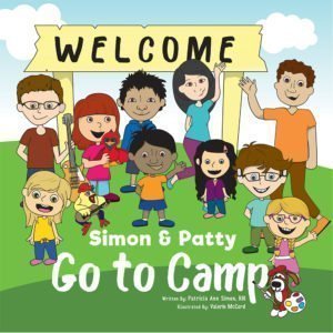 Simon & Patty Go to Camp book cover written by Patricia Simon